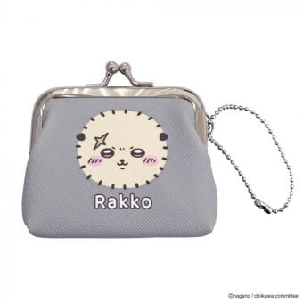 【1月20日入荷分予約受付中】 ちいかわ ミニがま口コインケース ラッコ グレー 小銭入れ 財布 ポーチ グッズ 雑貨 キャラクター小物 ボールチェーン付き レディース キッズ ギフト プレゼント 誕生日