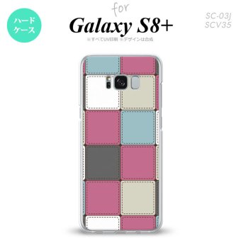 【SC03J】【スマホケース/スマホカバー】【ギャラクシーS8+】SC03J スマホケース Galaxy S8+ SC-03J カバー ギャラクシーS8+ パッチワーク風 ミックスB nk-sc03j-1672【メール便送料無料】