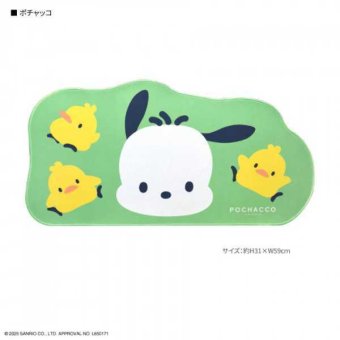 ポチャッコ デスクマット ダイカット サンリオ キャラクター グッズ かわいい おしゃれ マウスパッド 学習机 デスク周り 事務用品 PC周辺機器 在宅勤務 テレワーク プレゼント ギフト サンリオ正規ライセンス品