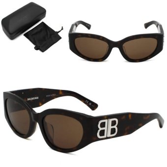 バレンシアガ サングラス BALENCIAGA BB0324SK-003 サングラス アジアンフィット ハバナ ブラウン メンズ レディース ユニセックス