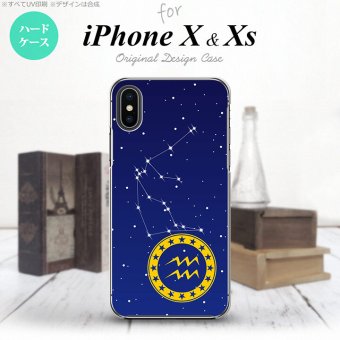 【iPhoneX】【スマホケース/スマホカバー】【アイフォンX】iPhoneX スマホケース カバー アイフォンX 星座 みずがめ座 nk-ipx-852【メール便送料無料】