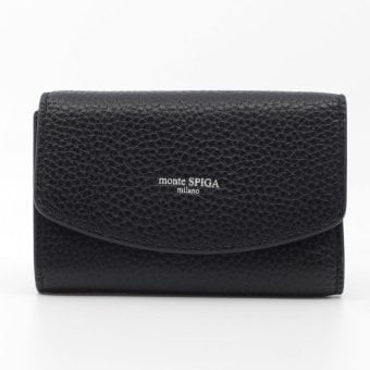 モンテスピガ　monte SPIGA　キーケース　MOSMSP601BK　ブラック　黒　シュリンクレザー　牛革　キーリング