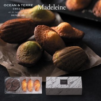 とろ～り濃厚フォンダンショコラ＆ぷっくりマドレーヌ 〈AS112〉 オーシャンテール スイーツ OCEAN&TERRE スウィーツ 出産内祝い 結婚内祝い 新築内祝い 結婚式 菓子折り 手土産 お菓子 otsv6