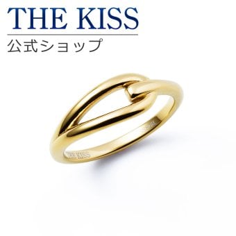 【ラッピング無料】THE KISS 公式ショップ 金属アレルギー対応 サージカルステンレス レディースリング アクセサリー ジュエリー  カップル 人気 ブランド THEKISS 指輪 TR1078YE アニバーサリー