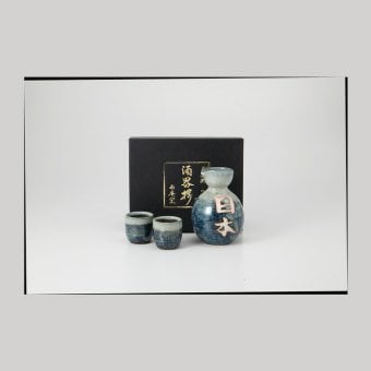 日本　丸徳利　酒器揃 磁器 美濃焼 やきものの里から、暮らしを贈ります。　ギフト 食器 セット テーブルウェア