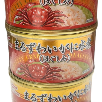 マルハニチロ まるずわいがに水煮(ほぐしみ)３缶パック