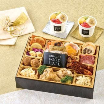 【75520】東京青山「KIHACHI」監修 KIHACHI FOOD HALL オードブル＆パフェアイス W41-2C おせち 2027 お節 お正月 オードブル 新年