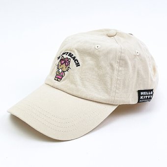 サンリオ 日焼けキティ キャップ ベージュ 帽子 アパレル Sanrio