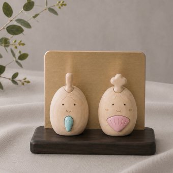 木製卵雛｜国産ヒノキの雛飾り｜屏風・台座付き｜ひな祭り・桃の節句・初節句