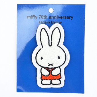 ミッフィー miffy 70th サガラバッジ 1963年