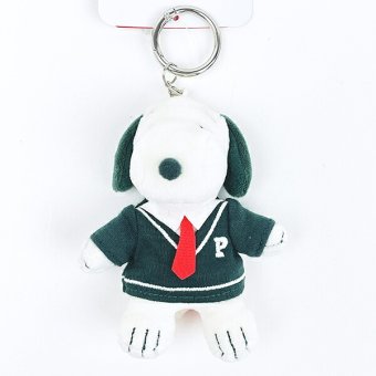 スヌーピー マスコット ぬいぐるみ プレッピースタイル SNOOPY