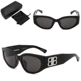 バレンシアガ サングラス BALENCIAGA BB0324SK-014 サングラス アジアンフィット ブラック グレー メンズ レディース ユニセックス