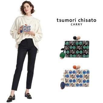 tsumori chisato CARRY ツモリチサトキャリー 折り財布 フランソワーズ がま口折り財布 ウォレット レディース 普段使い 使いやすい