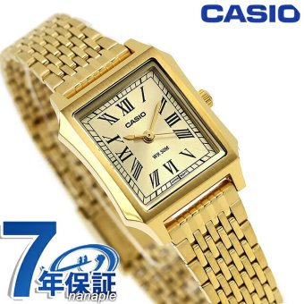 カシオ チープカシオ CASIO スタンダード クォーツ 電池式 LTP-B190G-9BV 海外モデル レディース チプカシ 腕時計 ブランド アナログ ゴールド