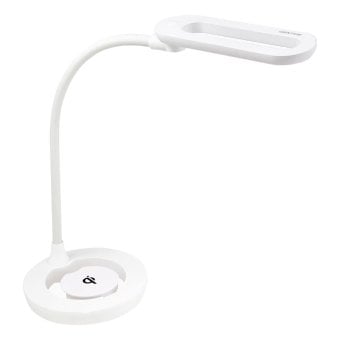 ジェントス（ GENTOS ）Qi充電機能搭載   LEDデスクライト   COSDL-88   高演色   Ra95   3段階調光   USB給電付   ブルーライト軽減   白色   #53760   目にやさしいLEDライト   PSE認証