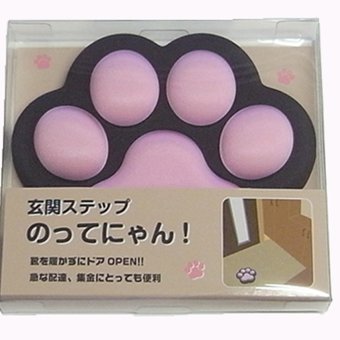 玄関ステップ　のってにゃん！