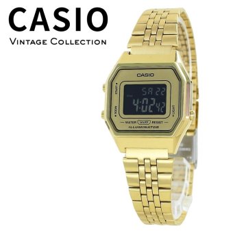箱なし カシオ 腕時計 レディース CASIO ゴールド デジタル レトロ 小さめ メタル ストップウォッチ アラーム LEDライト 海外モデル 逆輸入 ヴィンテージ シンプル 上品 通勤 通学 誕生日 プレゼント ギフト 成人 卒業 入学