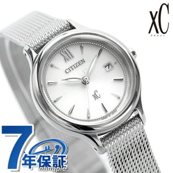 シチズン クロスシー エコ・ドライブ mizuコレクション 日本製 レディース 腕時計 EW2631-55A CITIZEN xC シルバー ブランド おしゃれ 防水 軽い 華奢 かわいい プレゼント 女性 実用的