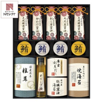 伊賀越 天然醸造蔵仕込み 和心詰合せ 醤油 鰹節 ギフトセット 11種入 調味料 詰め合わせ 卓上醤油 かつお節 しょうゆ 本枯れ節【北海道・沖縄県・離島 配送不可】