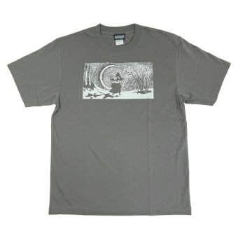ムーミン スナフキン ドライクールタッチTシャツ グレー アパレル MOOMIN 送料込み