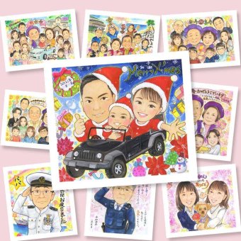 クリスマスの記念に、似顔絵でサプライズをしてみませんか。修正無料で、納得しながら進められます。 プレゼント クリスマス 似顔絵 名入れ 贈り物 手描き ギフト クリスマス 記念 お祝い 恋人 家族 子供 友達 下書き確認 名入れ 修正無料 親孝行 一生もの 似てる サプライズ クリスマス 一生もの 披露宴 メモリアル ブライダルギフト 米寿祝い 卒寿祝い 引っ越し 闘病中の方への励まし 長寿祝い