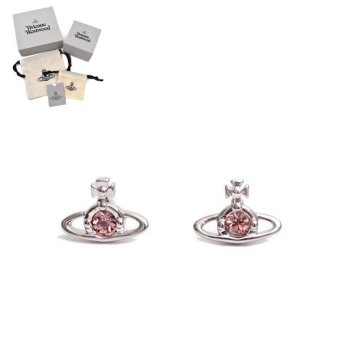 ヴィヴィアンウエストウッド ピアス Vivienne Westwood NANO SOLITAIRE EARRINGS 62010037-02P783 シルバー ローズ