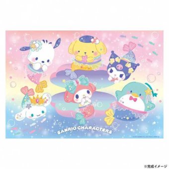 サンリオ ジグソーパズル 150ラージピース マーメイドになっちゃった ビバリー 150L-003 キャラクター グッズ 玩具 知育 子供 大人 ギフト プレゼント ハローキティ マイメロディ シナモロール サンリオ正規ライセンス品