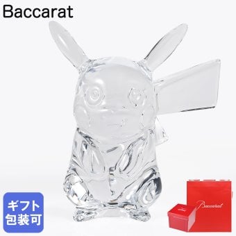 バカラ Baccarat クリスタル フィギュア ポケモン ピカチュウ ポケットモンスター クリア 2814798 インテリア オブジェ 置物【スペシャルラッピング660円(別売り)】 送別会 誕生日 お中元 還暦祝い 結婚祝い 結婚式 高級 父の日 母の日 成人祝い ホワイトデー