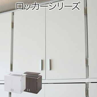ロッカー シリーズ 上置き 棚 単品 幅60 天井 つっぱり 収納 クローゼット 衣類収納 服 洋服 衣類 天袋 上棚 アイデア 収納術 一人暮らし