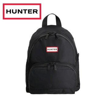 ハンター リュック バック レディース メンズ バックパック 耐水 撥水 軽量 コンパクト ナイロン ７L HUNTER ナイロン クラシック ミニ バックパック 5510 ブラック 黒