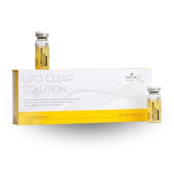 DMCELL リベスキン LIPO クリアアンプル 10ml×5本 脂肪ケア リフティング こけない 次世代 造顔 アンプル ペプチド DMAE 二重あご フェイスライン