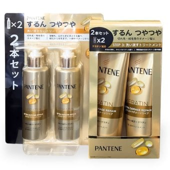 パンテーン　エクストラダメージリペアシリーズ　トリートメント（洗い流すタイプ、洗い流さないタイプ）