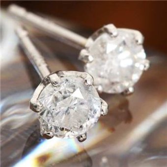 Pt900 プラチナ ダイヤモンド ピアス 0.3ct ダイヤ 一粒 ダイヤピアス スタッドピアス レディース 天然ダイヤ ジュエリー ギフト プレゼント 女性 妻 誕生日 記念日