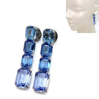 SWAROVSKI スワロフスキー ピアス 5696516 アクセサリー ブルー レディース
