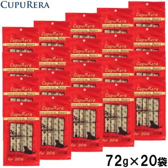 クプレラ CUPURERA レティック ノンオイル チキン＆スイートポテト・ドッグ 国産 犬用おやつ 72g×20袋