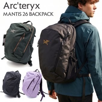 【ラッピング無料】ARC'TERYX アークテリクス MANTIS 26 BACKPACK リュック ギフト キャンプ アウトドア用 