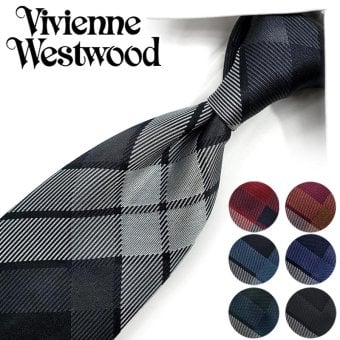 ヴィヴィアン ウエストウッド ネクタイ (8.5cm幅)  Vivienne Westwood ヴィヴィアンネクタイ  ネクタイ ブランド/クリスマス/セール 新作/バースデー/誕生日/お祝い 父の日/入社祝い/就職祝い/ラッピング/ギフト/プレゼント