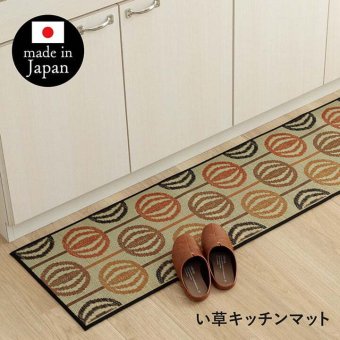 夏ラグ 夏用カーペット キッチンマット おしゃれ い草 い草ラグ 抗菌防臭 カーペット インテリア かわいい 国産 日本製 滑り止め 約43×120cm