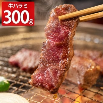 肉の名門ヤマシゲ 牛ハラミ 焼肉タレ漬け 300g 牛肉 たれ漬 冷凍 味付け肉 焼き肉 ハラミたれ漬け