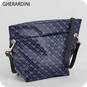 ゲラルディーニ ショルダーバッグ レディース ブランド GHERARDINI Italy GH0310 ODISS ネイビー/ブラック