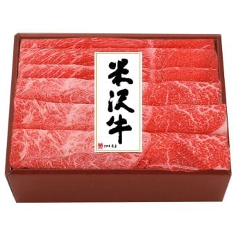 米沢牛黄木 米沢牛すき焼用 (YKMS80) [お中元][お歳暮] ※送料無料(北海道・沖縄・離島への配送不可)