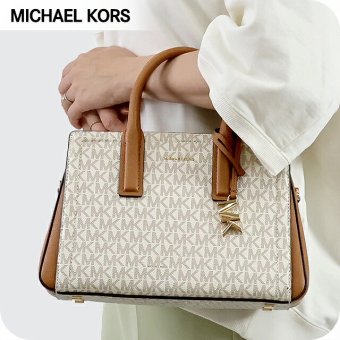 マイケルコース ハンドバッグ レディース ブランド MICHAEL KORS レイラ 2WAY 30S5G9IS1B-149 VANILLA ACRN