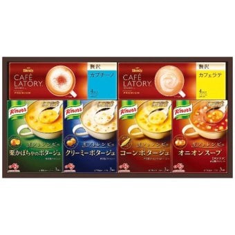 【ギフト対応無料】お歳暮 味の素 ギフトレシピ クノールスープ&コーヒーギフト KGC-20Y (KGC-20Y) ※送料無料(北海道・沖縄は除く)