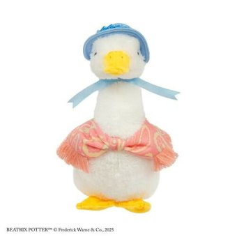 ピーターラビット ぬいぐるみ あひるのジマイマ 吉徳 ナチュラルシリーズ 人形 キャラクター グッズ 子供 キッズ ベビー ギフト プレゼント 誕生日 出産祝い インテリア 雑貨