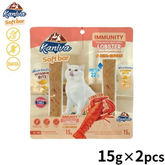 Kaniva カニワ ソフトバー 猫用おやつ ロブスター 15g×2Pcs