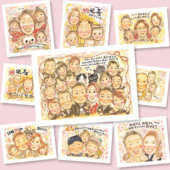結婚のギフトに、写真から仕上げる手描き似顔絵です。修正無料・下書き確認付き。安心してご注文いただけます。 贈り物 似顔絵 結婚祝い ギフト プレゼント 手描き 名入れ 結婚 結婚式 感謝 婚礼 挙式 大人数 新婦 新郎 名入れ 下書き確認 修正無料 かわいい 似てる サプライズ 一生もの 入籍 一生もの 結婚式 披露宴 色紙 喜ばれる 闘病中の方への励まし ハロウィン ホワイトデー 感謝の品
