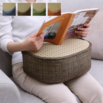 収納家具 ラック クッション くつろぎ リ ス スマホ い草 抗菌防臭 消臭 シンプル 小林製薬コバガード使用 約30×40×15cm