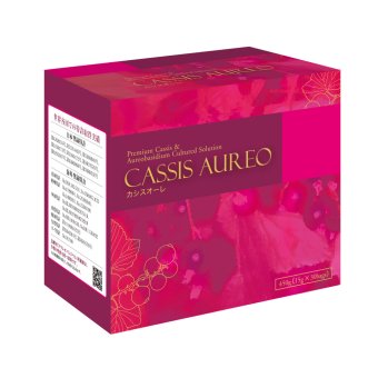 アウレオ　カシスオーレ450g (15g×30袋)　1袋に63mgのβグルカンを含有　黒酵母（アウレオバシジウム）培養液