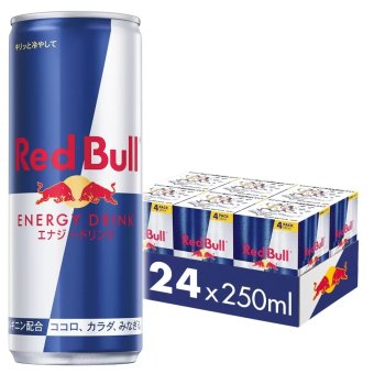 RED BULL (レッドブル) エナジードリンク 250ml×24本 #29155 炭酸飲料 原産: スイス 1本:カフェイン 80mg含む(カップ一杯のコーヒーとほぼ同等) 学生、アスリート、ドライバー、夜勤の方、多忙な人をサポート ※商品詳細を選択してください