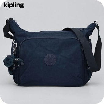 キプリング ショルダーバッグ レディース ブランド Kipling ガブ ロゴ ワンポイント 無地 KI5740-96V Blue Bleu 2